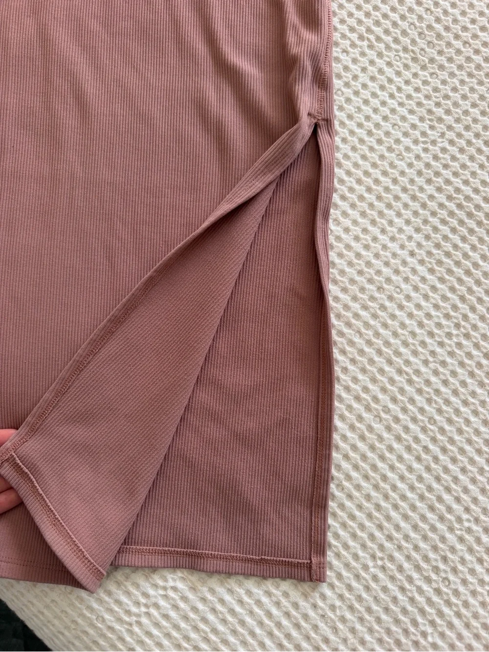Abercrombie & Fitch Sleeveless Mauve Tank Maxi Dress